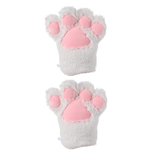 FOMIYES 1Pair Cat Paw Handschuhe Performance Plüschhandschuhe Kinder Party Cosplay Handschuhe Katzenklaue-Handschuhe Cosplay-Handschuhe Leistungshandschuhe Plüschhandschuhe. Kinderhandschuhe von FOMIYES