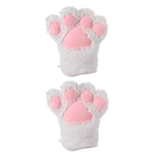 FOMIYES 1Pair Cat Paw Handschuhe Performance Plüschhandschuhe Kinder Party Cosplay Katzenklaue- Cosplay- Leistungs Plüsch. Kinder von FOMIYES