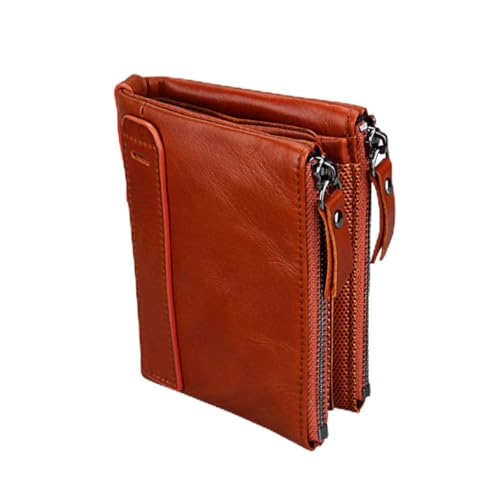 FOMIYES 1Pc Anti Theft Brushing Clip Purses Karten Portemonnaie Kreditkartenetui Herren Orange von FOMIYES