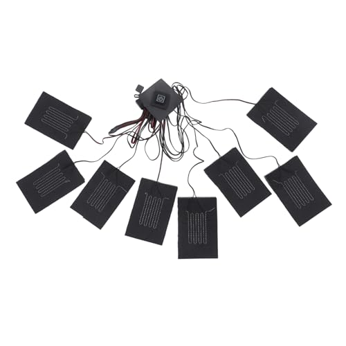 FOMIYES 1Satz Elektrisches Heizkissen für Kleidung USB Weste Heizkissen mit Temperaturstufen für Schulter Bauch Beine Robustes Fasermaterial Praktischer von FOMIYES