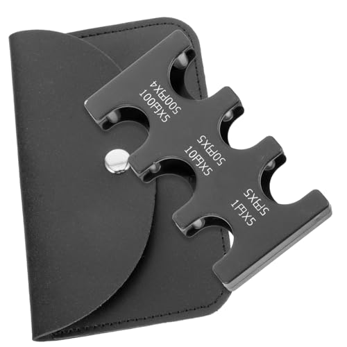 FOMIYES Münzbörse Für Damen Kleine Geldbörse Mit Münzhalter Organizer Knopfverschluss Für Münzen Und Lippenstift von FOMIYES