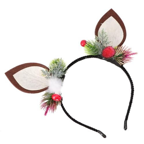 FOMIYES 1stk Weihnachtsdeko Schöner Haarreif Haarreifen Für Erwachsene Modische Haartracht Lustige Haartracht Haar Tragen Prop Cosplay-haarreifen Party-stirnband Niedlich Kind Haarnadel von FOMIYES