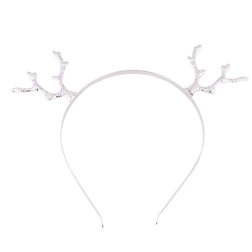 FOMIYES 1stk Damenhut Haarschmuck Für Frauen Festliches Stirnband Weihnachtsstirnband Hirsch Haarband Aus Hirschhorn Weihnachten Rentier Stirnband Mädchen Outfit Geschenk Geweih Fräulein von FOMIYES