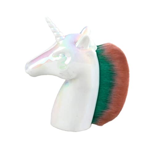 FOMIYES Foundation-pinsel in Einhorn-form Kosmetikpinsel Für Make-up Puder-rougepinsel Mit Kunststoffgriff Make-up-pinsel Für Frauen Und Mädchen Weiß von FOMIYES