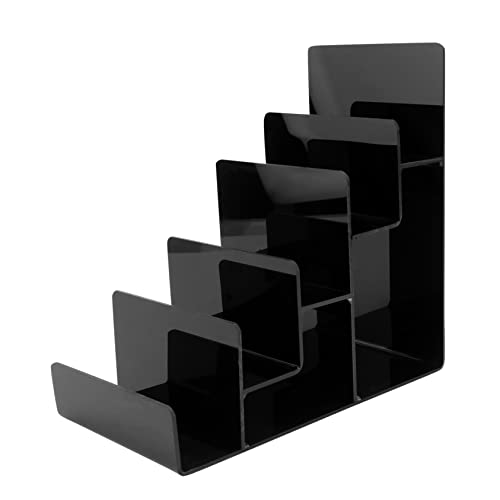 FOMIYES Make-up-aufbewahrungsregal Regal Für Kleinigkeiten Kosmetik-organizer Auge-regal Badezimmerregal Bücher Und Alben-display-rack Schwarz von FOMIYES