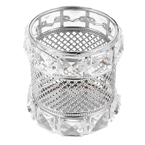 FOMIYES Vielseitiger Kristallstiftbehälter Make-up-pinsel-aufbewahrungsbox Kosmetikpinsel-box Desktop-organizer Für von FOMIYES