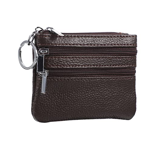 FOMIYES 1Stück Damen Geldbörse Rindsleder Multifunktionale Handtasche Glatte Brieftasche mit Schlüsselring für Shopping Reisen Täglichen Gebrauch FOMIYES 1Stück Damen Geldbörse Rindsleder Multifunktionale Handtasche Glatte Brieftasche mit Schlüsselring für Shopping Reisen Täglichen Gebrauch von FOMIYES