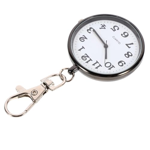 FOMIYES Krankenschwesteruhr Tragbare Taschenuhr Hängende Uhr Zinklegierung für Pflegekräfte und Studenten Großes Quarzwerk Leicht Ablesbar von FOMIYES