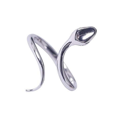 FOMIYES Schlangenförmiger Verstellbarer Aus Sterlingsilber Modischer Fingerring Unisex-fingerschmuck Für Und Frauen von FOMIYES