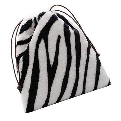 FOMIYES 1Stück Zebra Umhängetasche Damen Lässige Handtasche im Zebramuster Stylische Schultertasche Hochwertigem Corduroy Einkäufe Reisen von FOMIYES