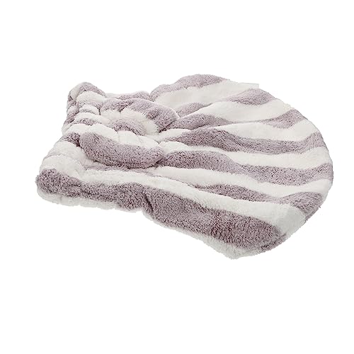 FOMIYES 1pc Haar Trockenen Hut Heimgebrauch Mädchen Bad Kappen Waschbar Haar Kappen Saugfähigen 25x28cm von FOMIYES