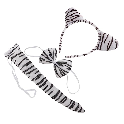 FOMIYES Tiger Ohr Haarband Fliege Für Junge Mädchen Cosplay Tier Requisite Party Kostüm Requisiten von FOMIYES