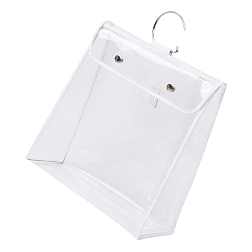 FOMIYES 1stk Aufbewahrungstasche Reisetaschen Durchsichtige Kosmetiktaschen Reisegeldbörse wasserdichte Kosmetiktasche Transparente Abdecktasche Klare Tasche Weiß Geldbeutel TPU Handtasche von FOMIYES