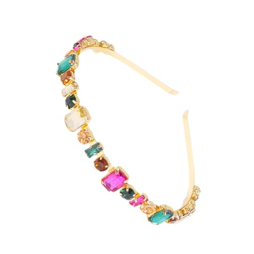 FOMIYES Elegantes Damen-stirnband Im Boho-stil Modisches Stirnband Mit Strasssteinen Für Den Alltag Und Besondere Anlässe von FOMIYES