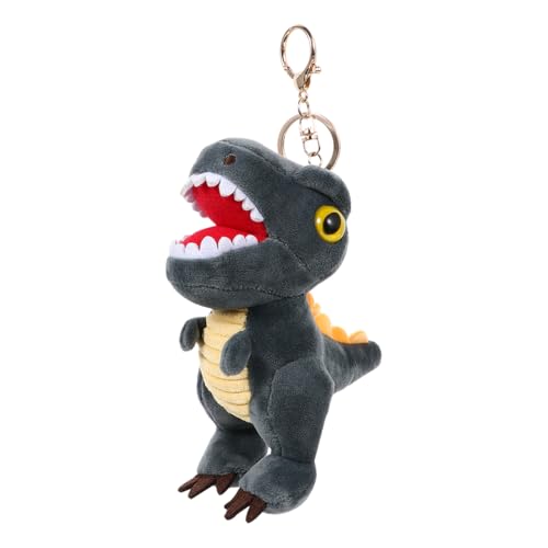 FOMIYES Dinosaurier SchlüSselanhäNger - 15Cm Kuscheltier Dino AnhäNger FüR Taschen RucksäCke Und AutoschlüSsel Niedliches PlüSch Spielzeug FüR Kinder Und Erwachsene von FOMIYES