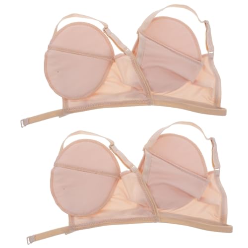 FOMIYES 2 Paar Achselschweiß Absorbierende Aufkleber Dünne Achselschweißpads Damen Achselschweißpads Achselschweißpads Mädchen Sommerschweißpads Weibliche Unterarmpads von FOMIYES