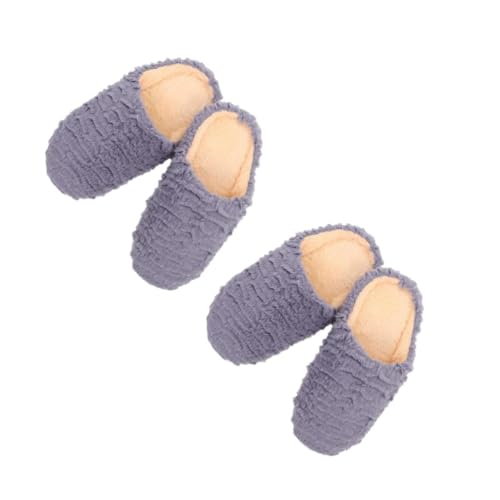 FOMIYES 2 Paare Geräuscharme Hausschuhe Unisex mit Rutschfester Weicher Sohle für Frühling Winter Warme Atmungsaktive Innenhausschuhe FOMIYES 2 Paare Geräuscharme Hausschuhe Unisex mit Rutschfester Weicher Sohle für Frühling Winter Warme Atmungsaktive Innenhausschuhe von FOMIYES