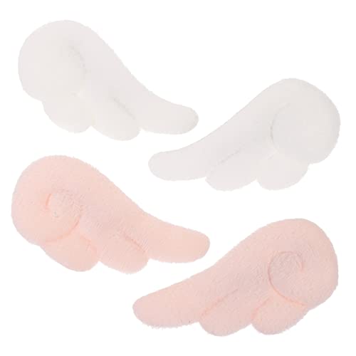 FOMIYES 2 Paare Plüsch Engelsflügel Haarspangen Dekorativer Haarschmuck Süße Flügel Haarklammern für Damen Mädchen Alltag Party FOMIYES 2 Paare Plüsch Engelsflügel Haarspangen Dekorativer Haarschmuck Süße Flügel Haarklammern für Damen Mädchen Alltag Party von FOMIYES