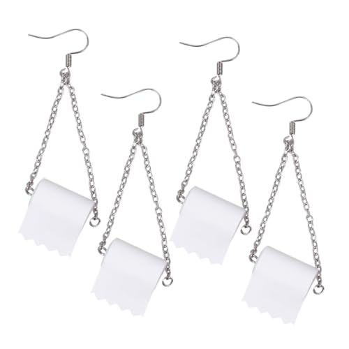 FOMIYES 2 Paare Teilig Roll Paper Eardrop Ohrringe Damen Modeschmuck Leicht und Kreativ Originell für Alltag und Party FOMIYES 2 Paare Teilig Roll Paper Eardrop Ohrringe Damen Modeschmuck Leicht und Kreativ Originell für Alltag und Party von FOMIYES