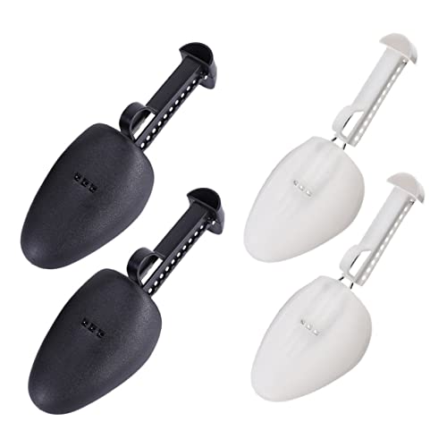 FOMIYES 2 Paare Verstellbare Schuhdehner Teiliges für Herren Schuhformer und Schuhspanner Schuhformer Stretch in Schwarz und Transparent Leichter Schuhhalter für Schuhpflege und Dehnung von FOMIYES