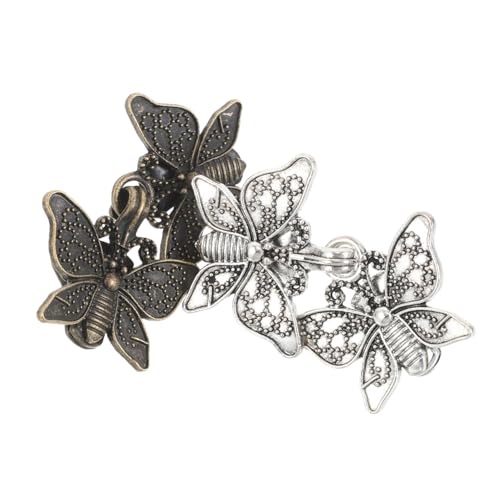 FOMIYES 2 Paare Vintage Metall Sweater Clips mit Abnehmbaren Verschlüssen Retro Cardigan Kragen Clips zum Taillieren für Damen Stilvolle Accessoires für Arbeit und Freizeit FOMIYES 2 Paare Vintage Metall Sweater Clips mit Abnehmbaren Verschlüssen Retro Cardigan Kragen Clips zum Taillieren für Damen Stilvolle Accessoires für Arbeit und Freizeit von FOMIYES