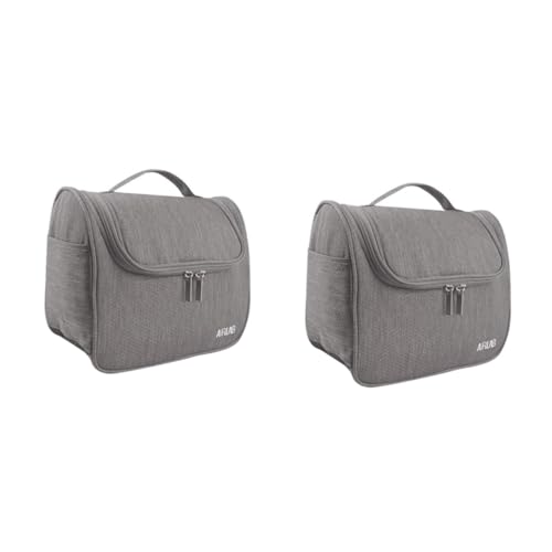 FOMIYES 2 STK Kosmetikkoffer Reisekosmetiktaschen Wasserdichter Kulturbeutel Große Kulturtasche Tragbare Make-up-Taschen Makeup Tasche Reise-Kosmetiktasche Reisen Hohe Kapazität Herren von FOMIYES