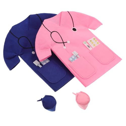 FOMIYES 2 Sätze Filz Weintragetaschen für Flaschen Dekorative Geschenktüten in Edelsteinblau und Rosa Stilvolle Verpackung für Weinflaschen für Hochzeiten Geburtstage Weihnachten und von FOMIYES