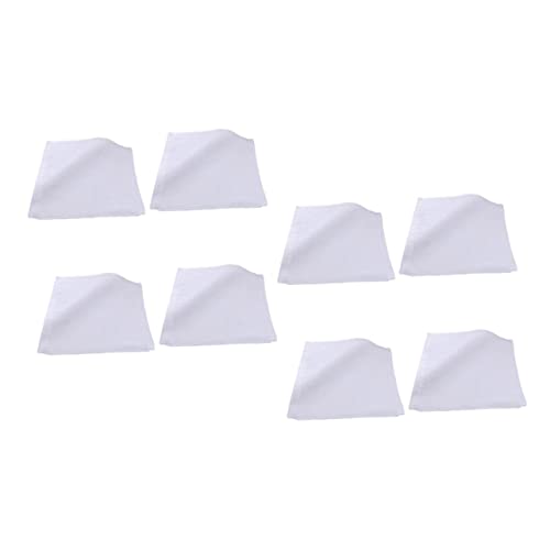 FOMIYES 2 Sätze Gesichtstuch Mikrofasertuch Hautfreundliche Handtücher Baumwoll Handtücher Handtuch Set Weibliche Handtücher Reinigungstücher Aus Baumwolle Reine Baumwolle Weiß 8 Stück * 2 von FOMIYES
