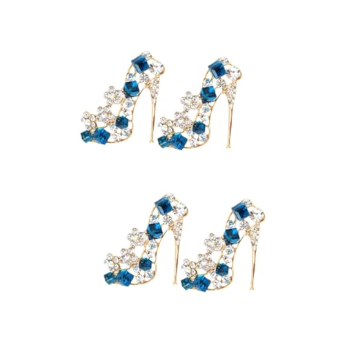 FOMIYES 2 Sätze High Heel Abzeichen Farbige Broschen Für Kleidung Taschen Modisches Accessoire Für Besondere Anlässe Alltägliche Outfits 2 Stück * 2 von FOMIYES