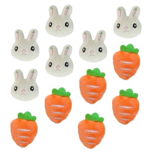 FOMIYES 2 Sätze Kawaii Broschen Teiliges Cartoon Anstecknadel Mit Kaninchen Karotten Kleidung Accessoires Für Anlässe 12 Stücke * 2 von FOMIYES