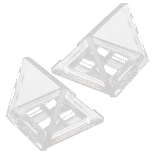 FOMIYES 2 Sätze Leere Nachfüllbare Lidschattenpalette Kompakte Transparente Augen Make up Box Langlebig Reisefreundlich Kleine Kosmetikdose für Lidschatten Highlighter Vielseitig Tragbar von FOMIYES