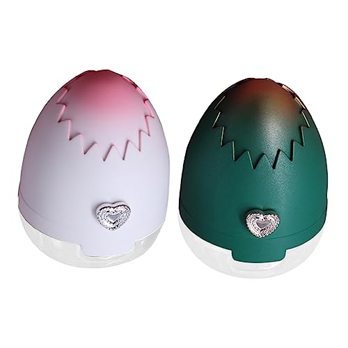 FOMIYES 2 Sätze Lippenmaske Flasche Minibehälter Reisebehälter für Toilettenartikel Mini-Lippenbalsam Kosmetik lipstick holder lip balm set Flasche mit Lippenpomade Make-up-Zubehör Abs von FOMIYES