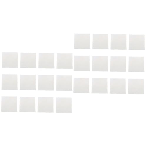 FOMIYES 2 Sätze Schal Gesichtstücher Saugfähige Tücher Kleine Handtücher Kinderhandtücher Handtuch Quadratische Handtücher Anti-falten-gesichtskleidung Polyester Weiß 12 Stück * 2 von FOMIYES