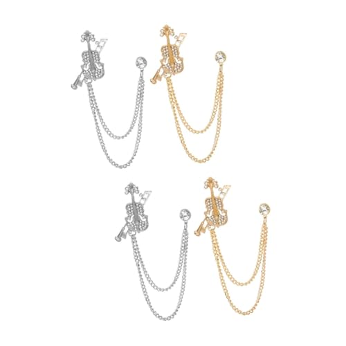 FOMIYES 2 Sätze Violinbrosche Musikbrosche Anzug Violine Anstecknadel Musiknadeln Violine Cooler Violinschmuck Geigennadel Hat Musikinstrument Anstecknadel 2 Stück * 2 FOMIYES 2 Sätze Violinbrosche Musikbrosche Anzug Violine Anstecknadel Musiknadeln Violine Cooler Violinschmuck Geigennadel Hat Musikinstrument Anstecknadel 2 Stück * 2 von FOMIYES