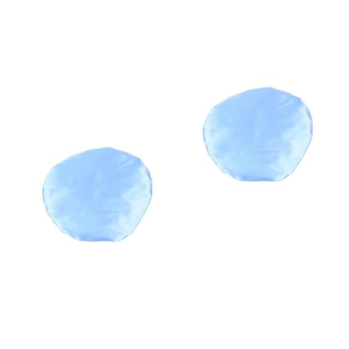 FOMIYES 2 Stck. Duschhaube Damen und Herren Doppellagige Wasserdichte Badekappe mit Elastischem Bund Blau für Dusche Spa und Alltag Leicht und Langlebig Schützt Haare Zuverlässig von FOMIYES