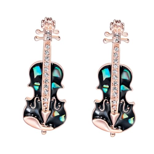 FOMIYES 2 Stck. Retro Violine Brosche Emaille Anstecker für Kleidung Taschen Mäntel Exquisites mit Feiner Verarbeitung für Hochzeiten Geburtstage Besondere Anlässe von FOMIYES