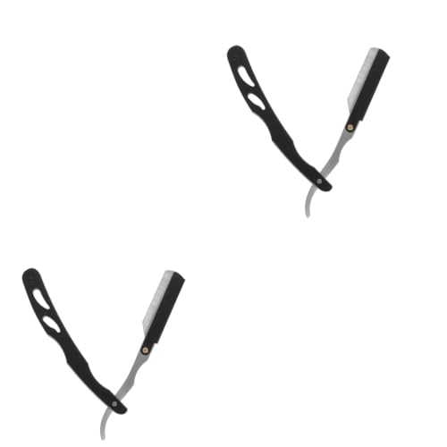 FOMIYES 2stücke Praktischer Rasierer Für Vielseitiger Und Augenbrauen- Mit -griff Für Präzise Haarentfernung Im Salon-stil von FOMIYES