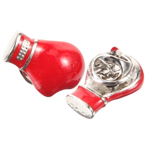 FOMIYES 2 Stück Boxhandschuh Broschen für Herren Teiliges Dekorative Anstecknadeln Kreatives Design als für Freunde und Besondere Anlässe von FOMIYES