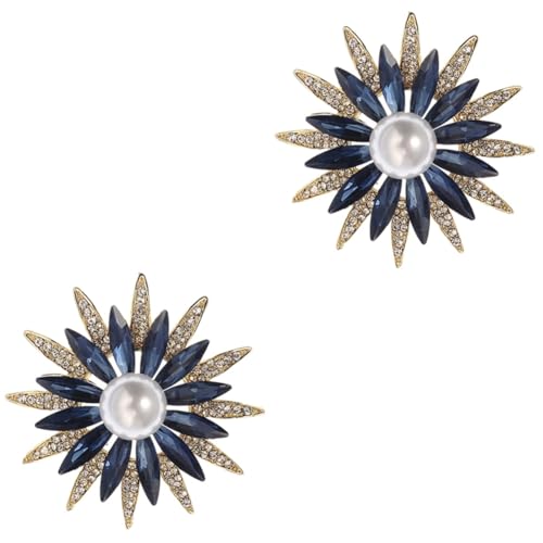 FOMIYES 2 Stück Brosche Anstecknadel für Frauen Männer Modisches Accessoire für Hochzeiten Partys Besondere Anlässe Vielseitig Tragbar für Festliche Anlässe von FOMIYES