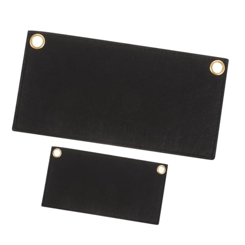 FOMIYES 2 Stück Filz Taschenorganizer Einsatz Teiliges mit Metallösen Handtaschen Organizer Trennwand Formstabiler und Langlebiger Einsatz für Kleine Handtaschen Schützt Innenfutter vor von FOMIYES