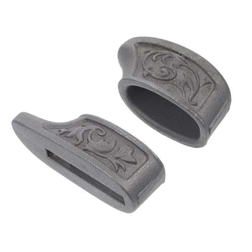 FOMIYES 2 Stück Finger Guard Bolsters für Messer Ergonomischer Fingerschutz aus Edelstahl Leichtes DIY Zubehör für Küchenmesser rutschfeste Klingenhalterung Einfach zu Montieren und von FOMIYES