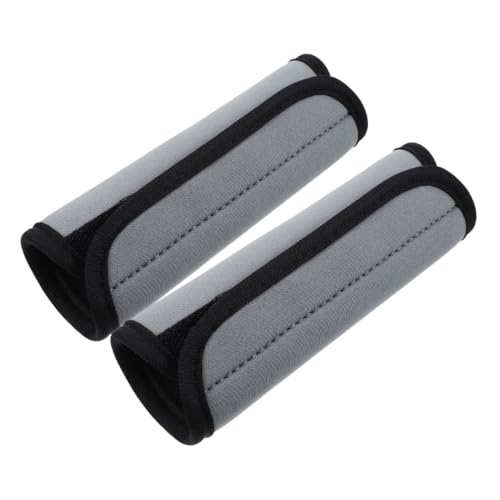 FOMIYES 2 Stück Gepäckgriff schutzhüllen aus Flexiblem Material Ergonomisch Gepolstert für Koffer Kinderwagen Griffe Komfortabel Handschonend Kompakt und Einfach Transportierbar von FOMIYES