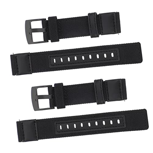 FOMIYES 2stücke Nylon Armband Für Handgelenk Stilvolles Uhrenarmband Leicht Verstellbar Bequemer Und Für Langlebige Uhr von FOMIYES