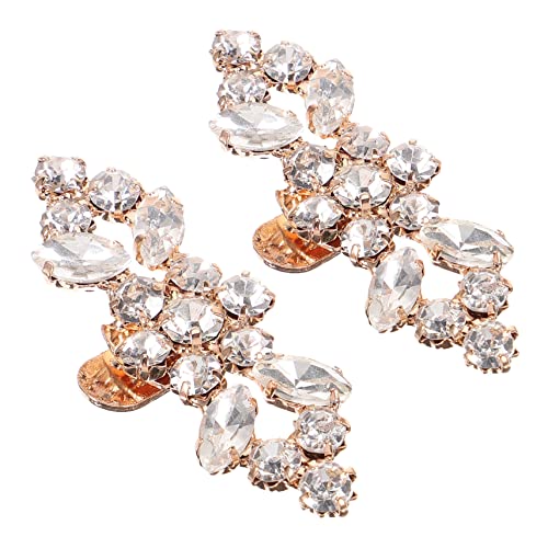 FOMIYES 2 Stück Glitzernde Schuhclips mit Strass Schuhdekoration für Damen Geeignet für Pumps Sandalen und Stiefel Hochwertige Schuhschmuck Clips für Hochzeiten und Partys FOMIYES 2 Stück Glitzernde Schuhclips mit Strass Schuhdekoration für Damen Geeignet für Pumps Sandalen und Stiefel Hochwertige Schuhschmuck Clips für Hochzeiten und Partys von FOMIYES