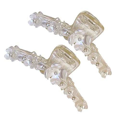 FOMIYES 2 Stück Große Haarklammer mit Kristallblume Starker Schmerzfrei für Langes Dickes Haar Modisches Haarschmuck Teilig für Damen und Mädchen Eleganter Haarclip für Alltag und Styling FOMIYES 2 Stück Große Haarklammer mit Kristallblume Starker Schmerzfrei für Langes Dickes Haar Modisches Haarschmuck Teilig für Damen und Mädchen Eleganter Haarclip für Alltag und Styling von FOMIYES
