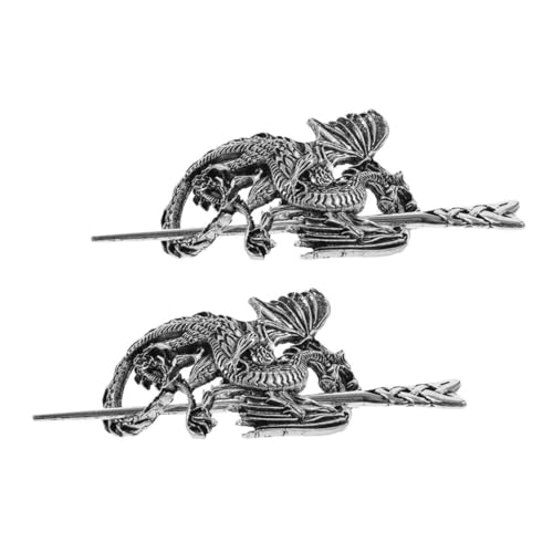 FOMIYES 2stücke Haarnadel Im Chinesischen Stil Metall Haarspange Mit Stab Für Dutts Chinesische Haaraccessoires Für Mädchen Klassisch Und Elegant von FOMIYES