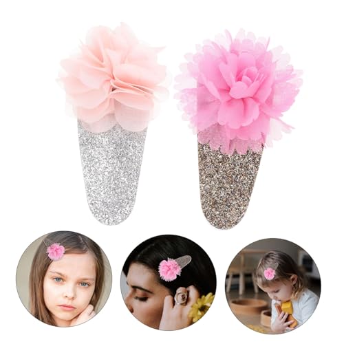 FOMIYES 2 Stück Haarspangen Flamingo Design Rosa und Rosé Süße Haarschmuck für Mädchen Einfache Anwendung Vielseitig Kombinierbar für Alltag Geburtstag und Weihnachten von FOMIYES