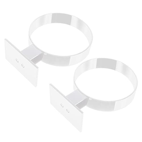 FOMIYES 2 Stück Headband Holder Transparent Haarreif Ständer Leicht Tragbar Display Organizer für Mädchen Damen Einfacher Aufbewahrungsständer für Haarbänder Zuhause Shop von FOMIYES