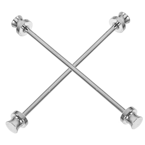 FOMIYES 2 Stück Herren Hemdkragen Stab Pins Teilig Leichte Krawattennadel Verstellbare Kragenklammer für Anzug Hemdkragen Einfach zu Befestigen Modisches Herrenaccessoire von FOMIYES