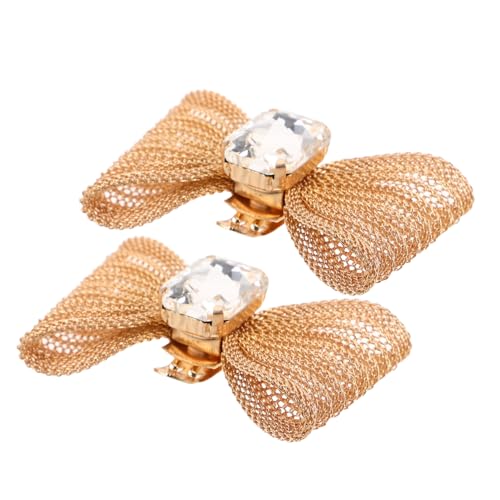 FOMIYES 2 Stück High Heel Schuhclips, Abnehmbare Bowknot-schnallen Aus Legierung, Dekoratives Schuhzubehör Für Frauen, Stilvolle High Heel Clips Charms FOMIYES 2 Stück High Heel Schuhclips, Abnehmbare Bowknot-schnallen Aus Legierung, Dekoratives Schuhzubehör Für Frauen, Stilvolle High Heel Clips Charms von FOMIYES